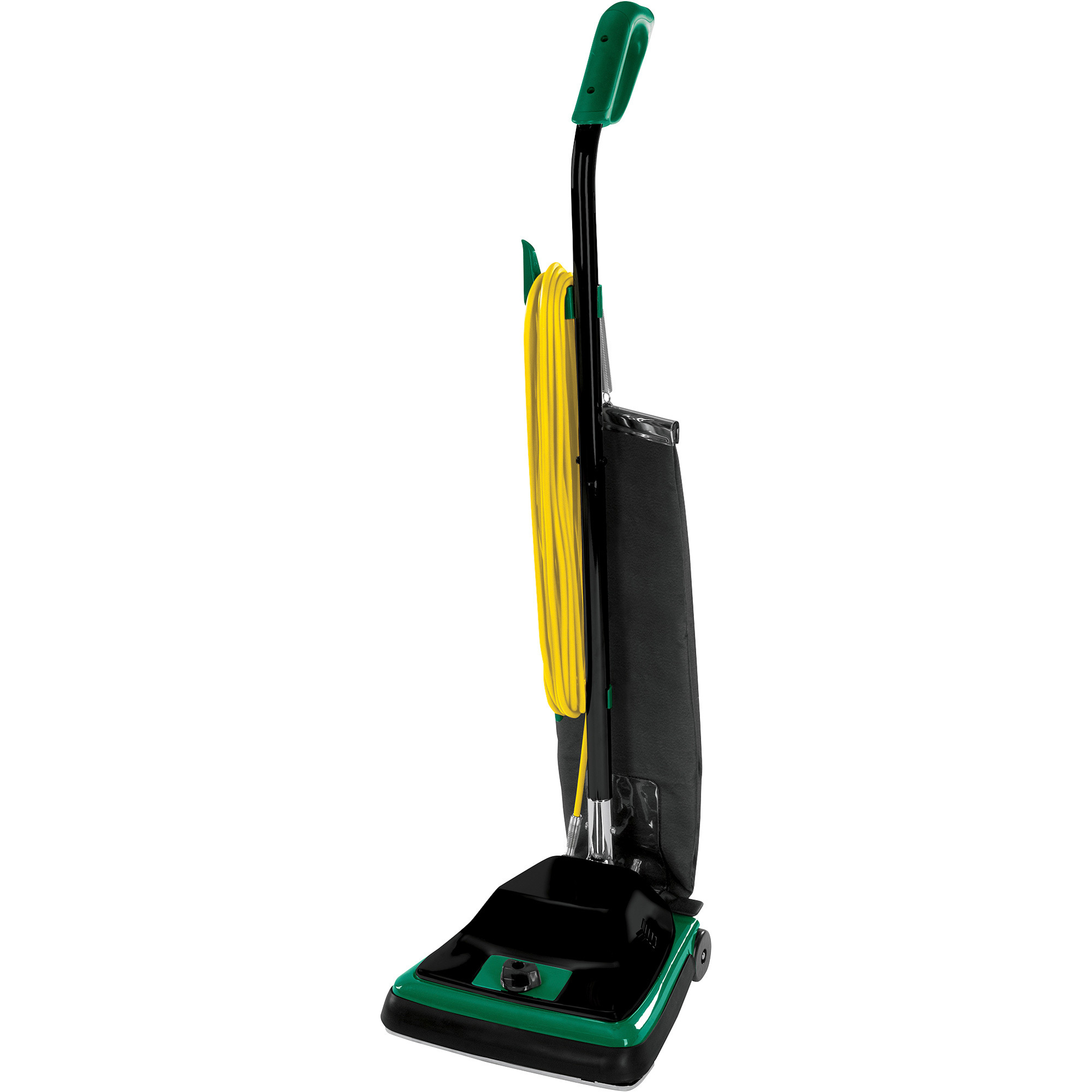 Bissell Big Green Commercial Pro Tough Upright Vacuum Cleaner with Shake-Out Bag, 12in.W, Model# BG100
